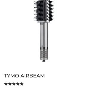 TYMO Airbeam Silver Hot Air Styling Brush for Women